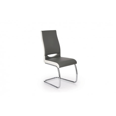 Jedálenská stolička IMOLA šedo/biela