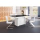 Luxusný rozkladací jedálenský stôl KOLOS 140 MATNY /až 332cm/