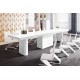 Luxusný rozkladací jedálenský stôl KOLOS 140 /až 338cm/