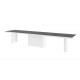 Luxusný rozkladací jedálenský stôl KOLOS /až 412cm/