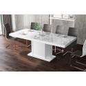 Luxusný rozkladací jedálenský stôl AMIGO mramor