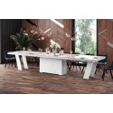 Luxusný rozkladací jedálenský stôl GRANDE LESK /až 412cm/