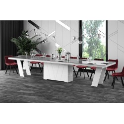 Luxusný rozkladací jedálenský stôl GRANDE MATNY /až 412cm/ viac farieb