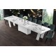 Luxusný rozkladací jedálenský stôl GRANDE DEKOR /až 412cm/