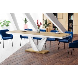 Luxusný rozkladací jedálenský stôl VEGAS DEKOR viac farieb