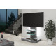 Luxusný TV stolík -stojan MARINO biela vysoký lesk