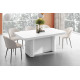 Veľky rozkladací jedálesky konferenčný stôl PORTOFINO biela 