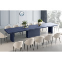 Luxusný rozkladací jedálenský stôl Amore Colore PORTOFINO modrá MAT