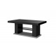 Luxusný rozkladací konferenčný stolík MATERA 2 čierna vysoký lesk