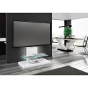 TV stolík stojan s LED podsvietením Marino Max biela