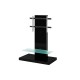 TV stolík stojan s LED podsvietením Marino Max (čierna)