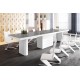 Luxusný rozkladací jedálenský stôl KOLOS /až 412cm/